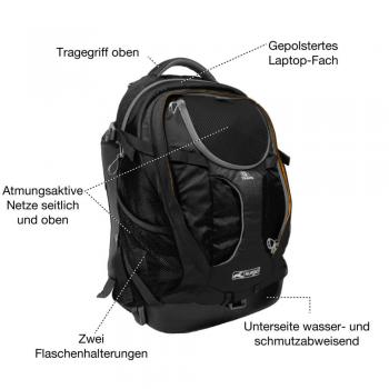 Kurgo G-Train K9 Backpack Schwarz